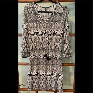 WHBM vneck drop waist dress/tunic